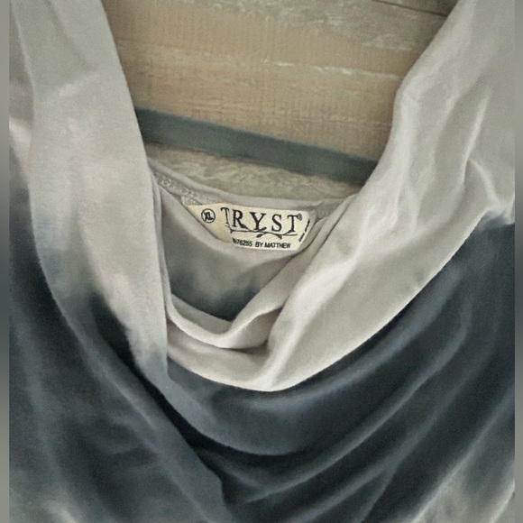 TRYST Top Light and Dark Grays SIZE XL Super Soft - Picture 5 of 6